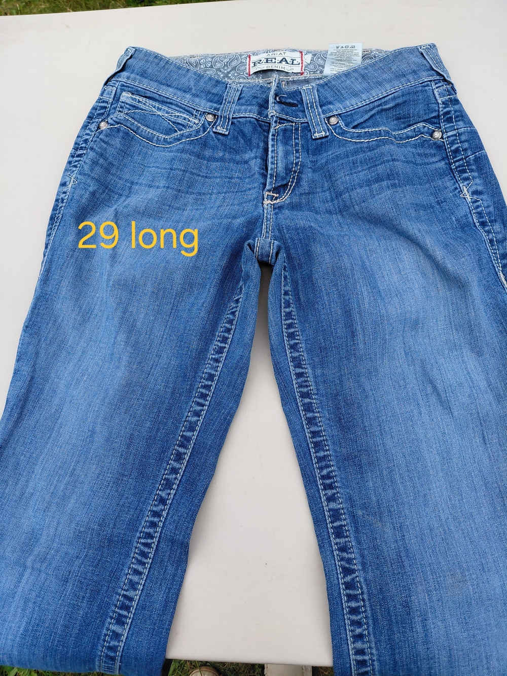 Ariat Women's Blue Boot Cut Jeans